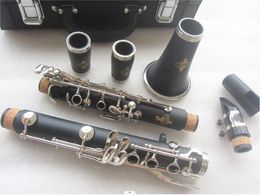 New Buffet Crampon Cie A PARIS B12 17 Key Bb Tune Bakelite Clarinet Playing Musical Instruments Clarinet with Case