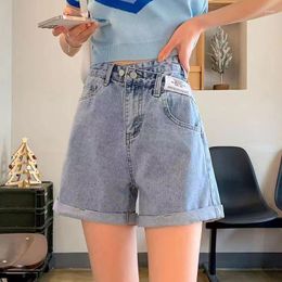 Women's Jeans Denim Shorts Jean Clothing Female Pant Woman Clothes Skirt Pants Korean Style 2023 Autumn Korea Ladies Stuff