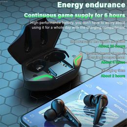 TWS Bluetooth Earphones Gaming Headsets Wireless Headphones Stereo Bass Earbuds Gamer Earbuds with Mic Waterproof
