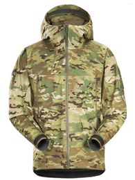 Men's Jackets LTJacketGen2 Hardshell LEAF Charge Coat Waterproof And Windproof Outdoor Clothing