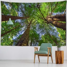 Tapestries Natural Forest Tapestry Landscape Print Big Wall Hanging Tapestry Cheap Hippie Wall Hanging Tapestry