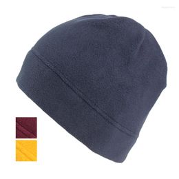 Berets Men's Winter Casual Hats Thickened Warm Fleece Beanies Fashion Outdoor Sports Cycling Ski Ear Protective Caps