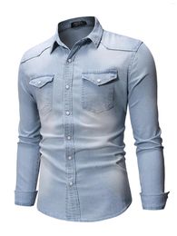 Men's Casual Shirts Men S Classic Slim Fit Plaid Button-Down Shirt For Business Or Formal Events