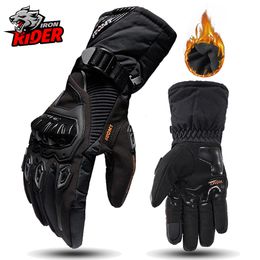 Five Fingers Gloves Motorcycle Windproof Waterproof Guantes Moto Men Motorbike Riding Touch Screen Motocross Winter 230816