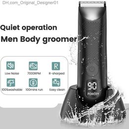 Men's Electric Pubic Hair Trimmer Men's Body Beauty Scissor Ball Razor Bikini Epilator Men's Health Razor Sensitive Parts Z230818