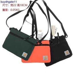 P49o Fashion Luxury Brand Carthart Accessories New Car h Slim Rope Phone Bag Nylon Fabric One Shoulder Crossbody Casual Small Square