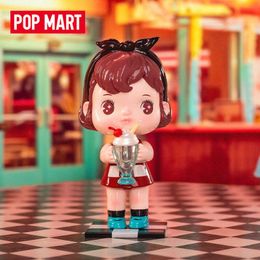 Blind box POP MART TAPOO Second Generation Nostalgic Restaurant Series Box Kawaii Doll Action Figure Collectible Model Mystery 230816