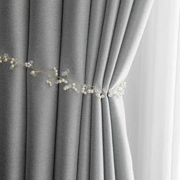 Curtain 310cm Height Luxury 370GRAM/m² Living Room Soild Colour WIndow Curtains Modern Sound Reduce Beige Curtains for Bedroom