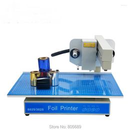 Diary Book Cover Automatic Foil Stamping Printer LIW3025 Digital Gold Printing Machine