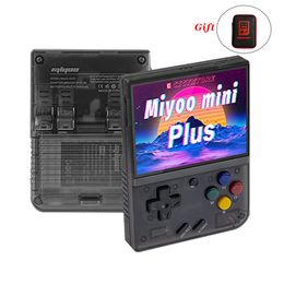 Portable Game Players MIYOO Mini Plus Retro Handheld Console 3 5 inch IPS HD Screen Linux System Classic Miyoo V3 230816