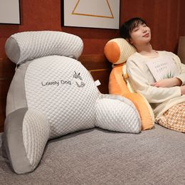 Pillow Ice Beans Triangle Cushion Bedside Cartoon Sofa Pillow Back Soft Large Backrest Bedroom Tatami Bay Window Bed Chair Waist Pillow 230815