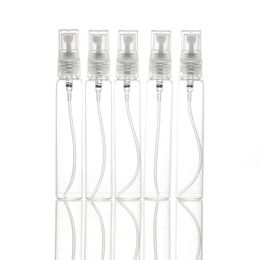 15ML Refillable Glass Spray Bottle Fine Mist Clear Perfume Atomizer Spray Bottles Travel Size Lfejb