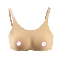 Breast Form 2014 Round Shape Silicone Fake Breast Forms Push Up Seamless Bra for Crossdresser Shemale Drag Queen 230815