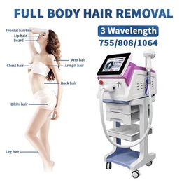 Most Intelligent And Professional Ice Point Hair Remove 808 3 Wavelength Diode Permanent Fast Pain-free Hair Removal Treatments Machine For Women With Best Price