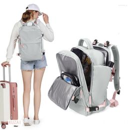 School Bags Multifunctional Travel Bag Big Capactiy Backpack Women Outdoor Luggage Mochilas High Quality USB Charging Designer