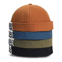 Berets Animal Design Fashion Skullcap Docker Cap For Men Unisex Sailor Hats Women Bucket Caps Brimless Hip Hop Sport Landlord Hat