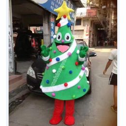 Christmas Tree Mascot Costume Top Cartoon Anime theme character Carnival Unisex Adults Size Christmas Birthday Party Outdoor