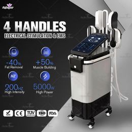 EMS Slimming Treatment Emslim Muscle Stimulator Machine Fat Reduction Body Sculpting Device Salon Use with FDA Approval EMS RF Skin Tightening Equipment