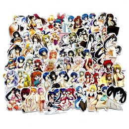 70pcs Set Sexy Cartoon Bunny Girl Stickers For Snowboard Laptop Luggage Car Fridge DIY Styling Vinyl Home Decor Stickers251s