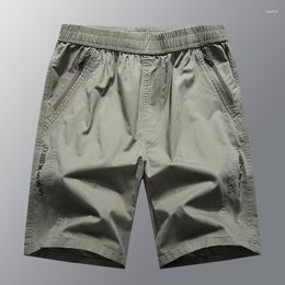Men's Shorts 2023 Men Casual Cotton Summer Short Pants Solid Colour Man Home Beach Size XL-5XL