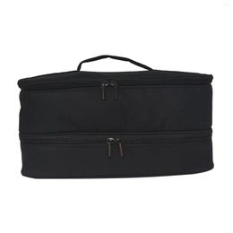 Storage Bags Double Layer Travel Carrying Case Steady Hand Strap Hair Curler Tool Box Only Portable For Styler Dryer Gift