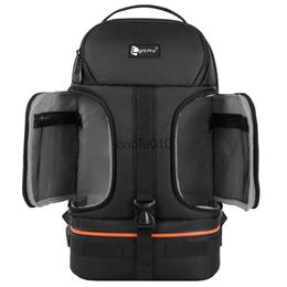 Camera bag accessories Photo Video Waterproof Shoulders Backpack w/ Night Refelctor Line Tripod Case fit 15.6inch Laptop for Canon Nikon Camera HKD230817