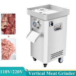 300KG / H Electric Meat Grinder Commercial Sausage Stuffer Maker Stainless Steel Meat Minced Machine 220V