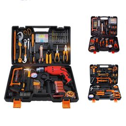 Tool Box Portable Tools Sets Electrician Hard Rigid Plastic Protective Case Shockproof Waterproof Complete Professional Toolbox 230816