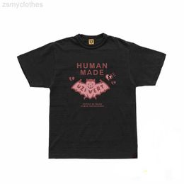 Men's T-Shirts High Quality Bat Human Made Fashion T-Shirt Men 1 1 Human Made Women Tee Streetwear Tops Oversize T Shirt Men Clothing