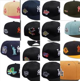 Newest 32 Men's Baseball Snapback Hats Classic Tree Red Grey Brown Hip Hop Pink NEW York" Sport Letter Flat Adjustable Caps Chapeau World