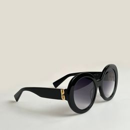 Round Sunglasses Black Grey Gradient Women Sunnies Gafas de sol Designer Sunglasses Shades Occhiali da sole UV400 Protection Eyewear