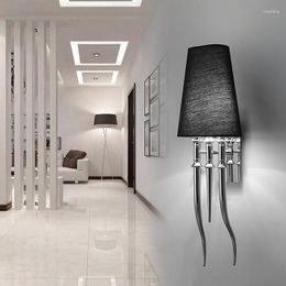 Wall Lamp IPE Cavalli Brunilde Modern Stainless For Bedroom Sconce With Shade Retro Lamps Light Shades