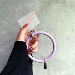 Universal Hanging Ring Rope Mobile Phone Case Silicone Bracelet Circular