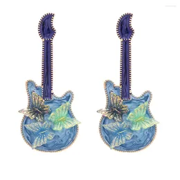 Dangle Earrings Sweet Cute Butterfly Guitar For Woman Romantic Gifts