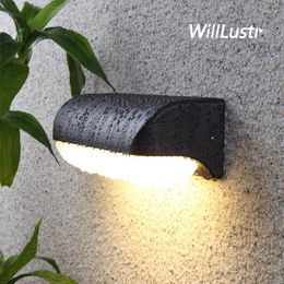 Wall Lamp Industrial Aluminium PC Light IP65 Waterproof Outdoor Dual Use El Bar Cafe Aisle Balcony Courtyard Retro LED Sconce