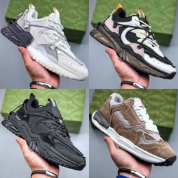 Real leather running shoes classic mens designer shoes fashion luxury sneakers non-slip wear basketball shoes outdoor breathable casual shoes new low top flat shoes