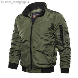 Men's Jackets Men's soft shell tactical jacket 2023 military combat jacket windproof motorcycle new bomber jacket standing collar men's Z230817