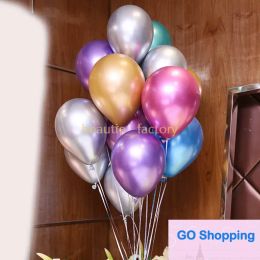 Fashion 50Pcs Metallic Latex Balloon 12" High Quality 3g Metal Balloons Decoration Multi Colors Party Celebration