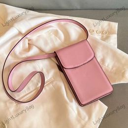 Fashion Pink Mobile Phone Bag Coin Wallet Designer Bags Crossbody For Women Shoulder Bag Purses With Long Strap MINI Shopping Bag 230817