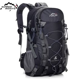 School Bags Large 40L Outdoor Men Hiking Backpack Multifunction Waterproof Camping Rucksacks Gym Travel Trekking Bag Women Sport 230817