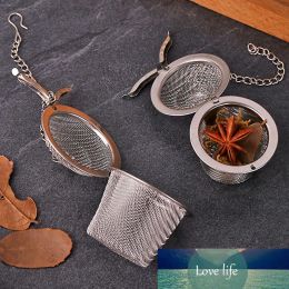 Simple 1pc Stainless Steel Tea Infuser Sphere Locking Spice Tea Ball Strainer Mesh Infuser Filter Strainers Kitchen Tools Reusable