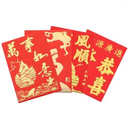 Gift Wrap Year Red Envelope Creative Packet Ceremony Pocket R Packets Paper Decorative Chinese Envelopes