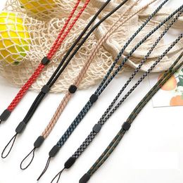 Other Office School Supplies 20 Pcs Adjustable 4mm Mobile Phone Lanyard Hanging Neck Women Pendant Rope Student ID Card Sleeve Long 230816
