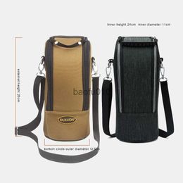 Camera bag accessories Waterproof Camera Lens Bag Thick Padded Lens Case Pouch For Canon 70-200/2.8 Nikon 80-400/2.8 DSLR Lens with Shoulder Strap HKD230817