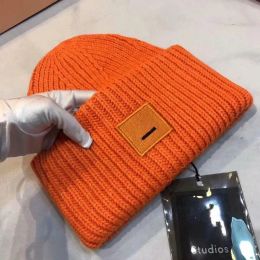 Bonnet Beanie Hat 2023 Designer Studios Smile Face Hat Autumn Winter Warm Men Women Skull Knitted Wool Cap Smiling Beanie Tide Street high-quality