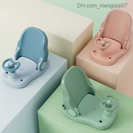Bathing Tubs Seats New car shaped baby shower chair with toy plastic children's shower chair Z230817