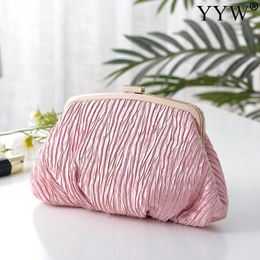 Evening Bags Luxury Women Silk Clutch Bag Satin Elegant Design Exquisite For Ladies Wedding Party Mini Wallet Handbag 230817