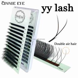 False Eyelashes YY fake lashes Mix cilios Y faux mink eyelashes 4D w Y lash individual cluster natural hair classic lashes cosplay makeup tools HKD230817