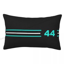 Pillow Case Hamilton 44 Hug case F1 Car Race Backpack Cojines Bedroom Printed Office Covers Decorative HKD230817