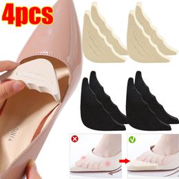 Shoe Parts Accessories 24pcs Toe Plug Soft Sponge Half Insoles Reusable Filler Inserts for Shoes Adjustable Foot Brace Pads Unisex 230817